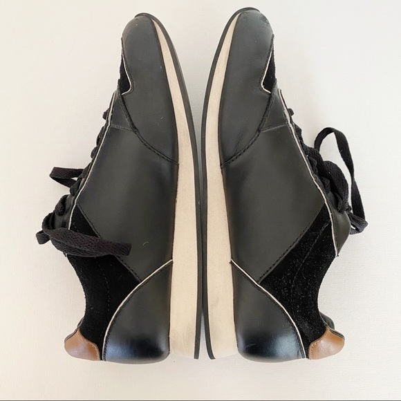 Coach Rebecca Varsity Black/Saddle Tan Sneakers - Picture 8 of 14